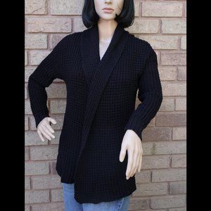 Billabong Cardigan, Black, Size Small